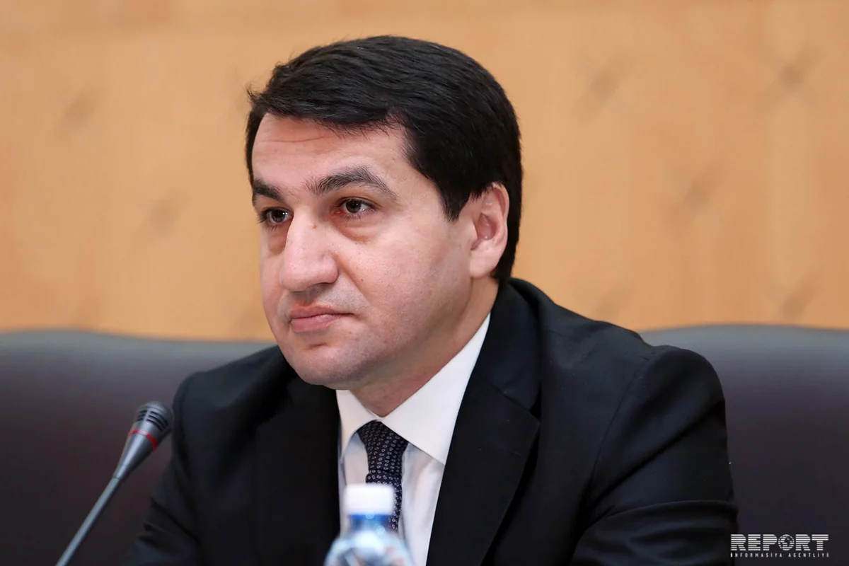 Hikmət Hacıyev "X" hesabında "AnewZ"un Qarabağ müharibəsi ilə bağlı filmini paylaşıb