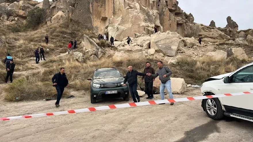 Kapadokyada “Pəri bacası” uçub, ölənlər var - VİDEO