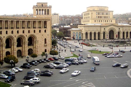 İrəvanda bank qarət olundu
