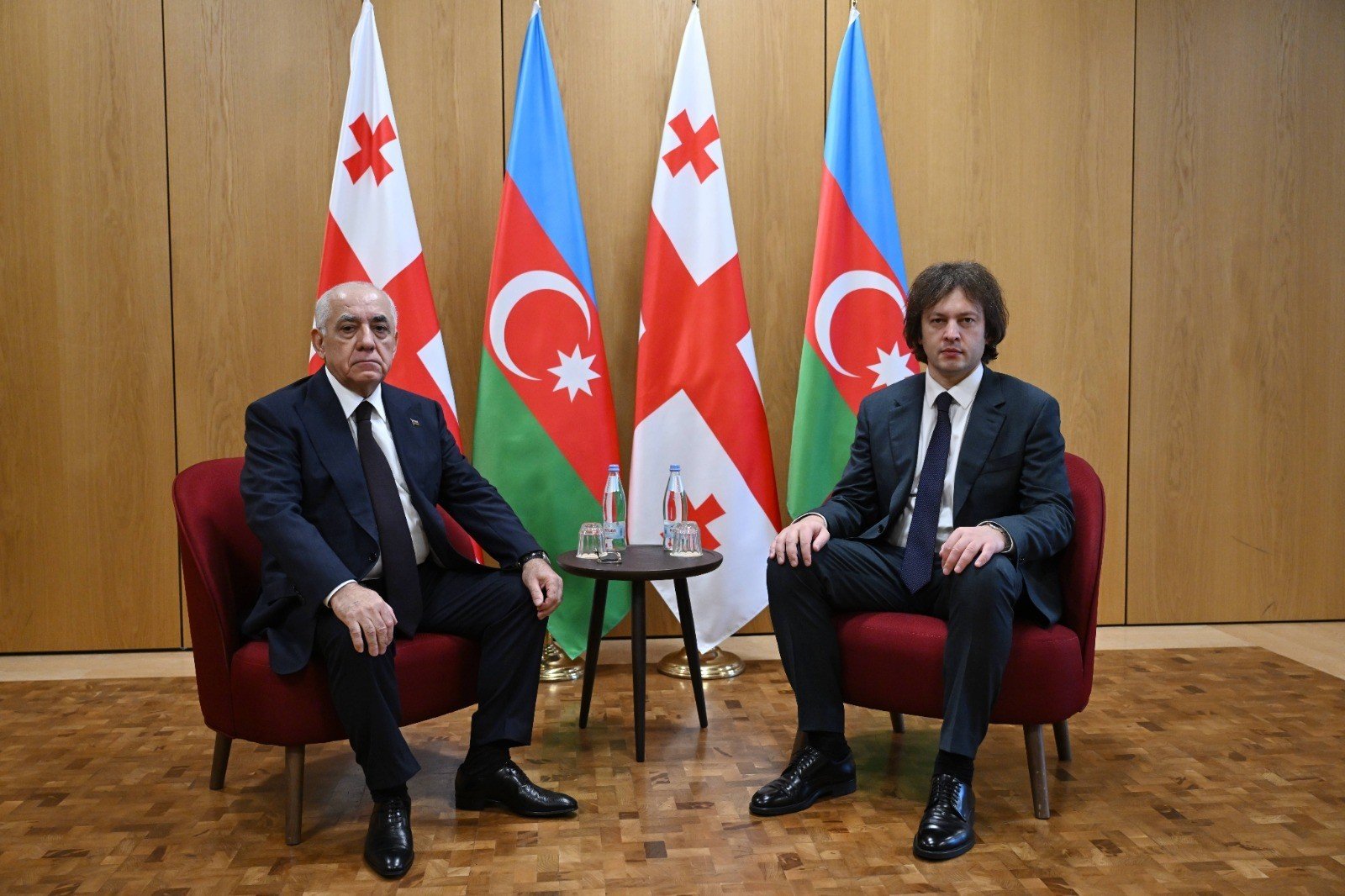 Azərbaycan və Gürcüstan Baş nazirləri arasında görüş keçirilib - YENİLƏNİB