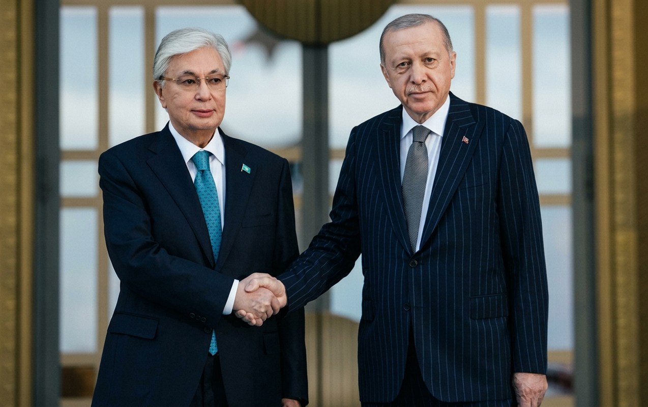 Ərdoğan Tokayevi qəbul etdi