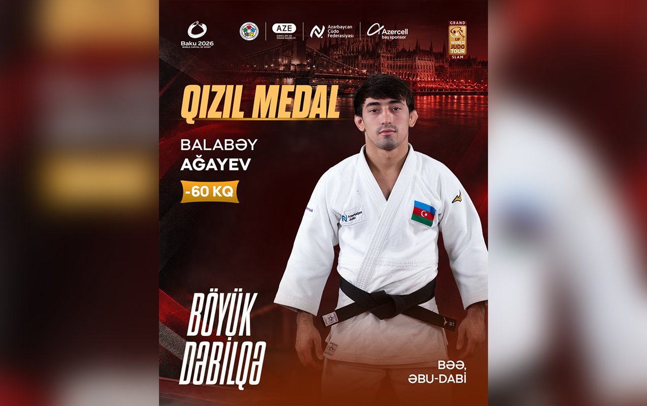 Balabəy Ağayev qızıl medal qazandı